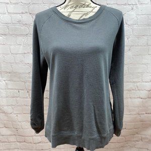 Lands End Pullover Sweatshirt Sleeve Detail, Small